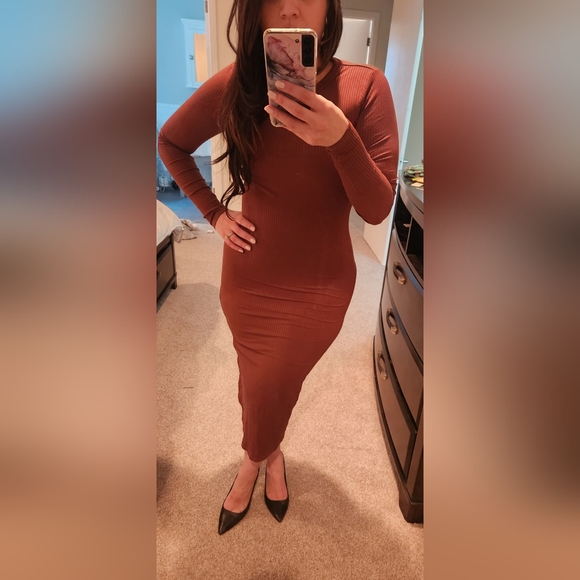 New Enza Costa Sweater Dress S 2022 Revolve - Picture 6 of 6